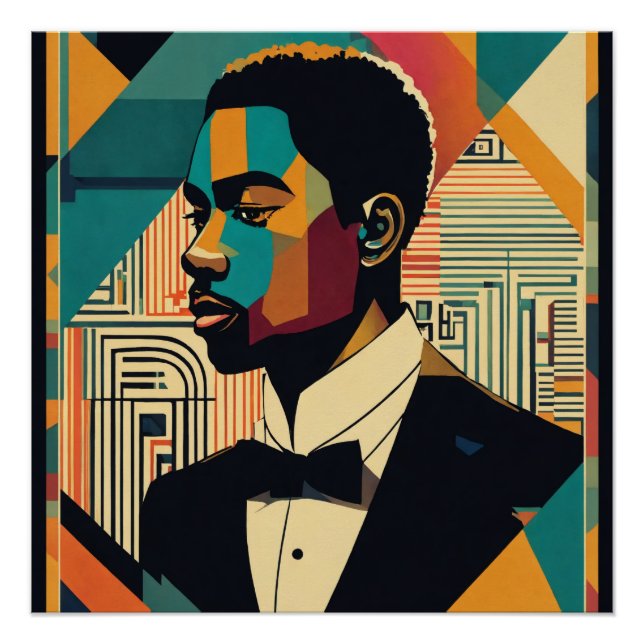 Poster Harlem Renaissance Vintage (Devant)