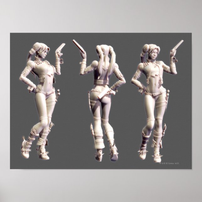 Poster Harley Quinn Alternate 2 (Devant)