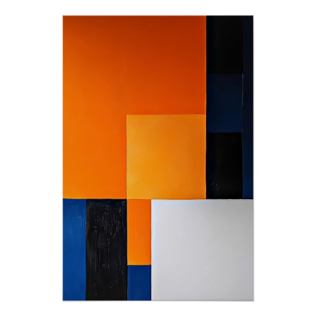 Poster Harmonie en Blocs (Devant)