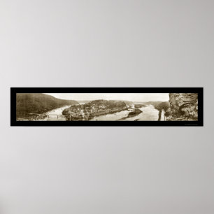 Poster Harpers Ferry WV Photo 1912