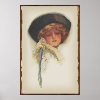 Poster Harrison Fisher Art :: American Girl Print #1