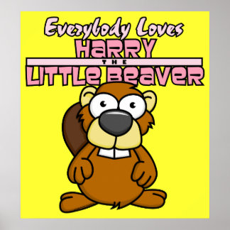 Poster Harry Little Beaver