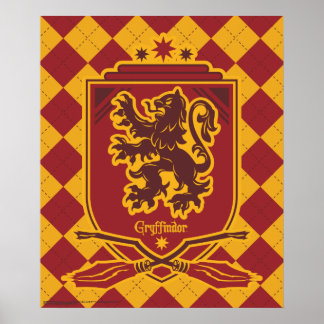 Poster Harry Potter | Gryffindor Blason QUIDDITCH™