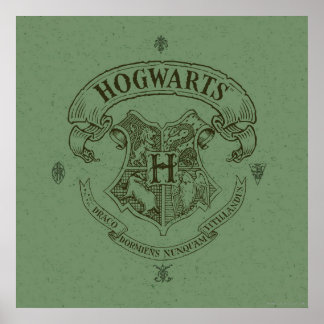 Poster Harry Potter | Hogwarts Banner Crest