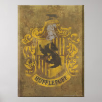 Harry Potter | Peinture en bombe au blason de Pouf