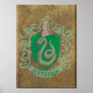 Poster Harry Potter| Slytherine Vintage