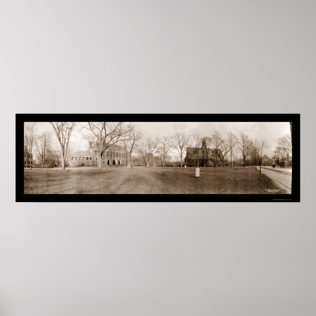 Poster Harvard Cambridge, MA Photo 1910 (Devant)
