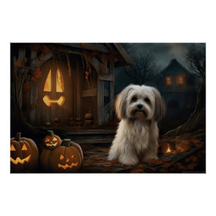 Poster Havanais Halloween Effrayant