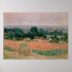 Poster Haystack at Giverny
