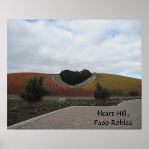 Poster : Heart Hill, Paso Robles, en automne