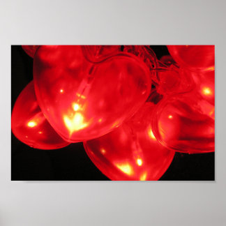 Poster Heart Lights
