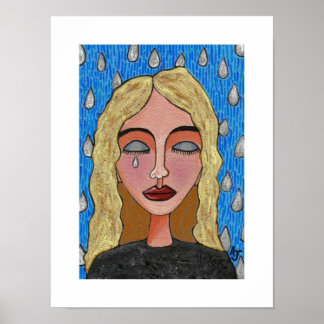 Poster Heavens Tears - tristesse et douleur