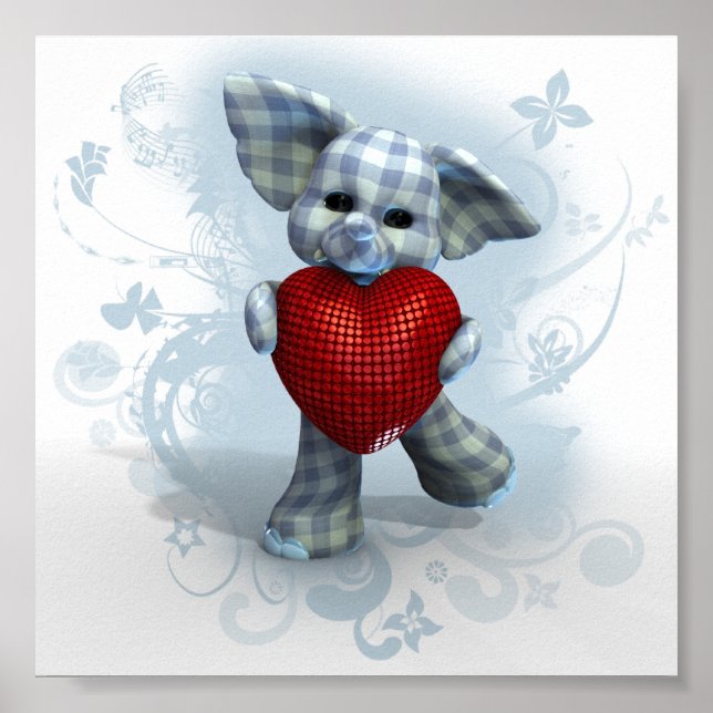 Poster Hefty Heart ~ Boy (Devant)