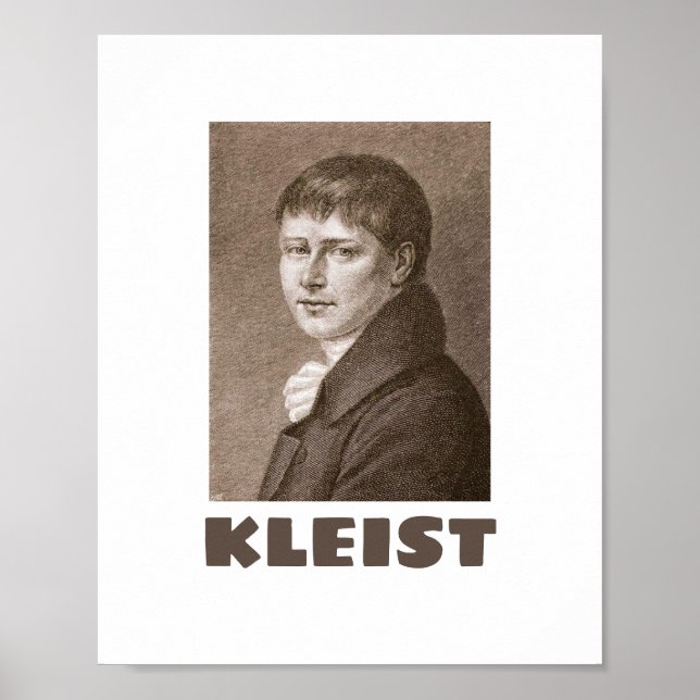 Poster Heinrich von Kleist (Devant)