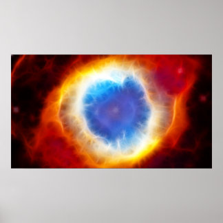 Poster Helix Nebula