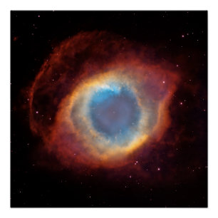 Poster Helix Nebula Celestial Photo