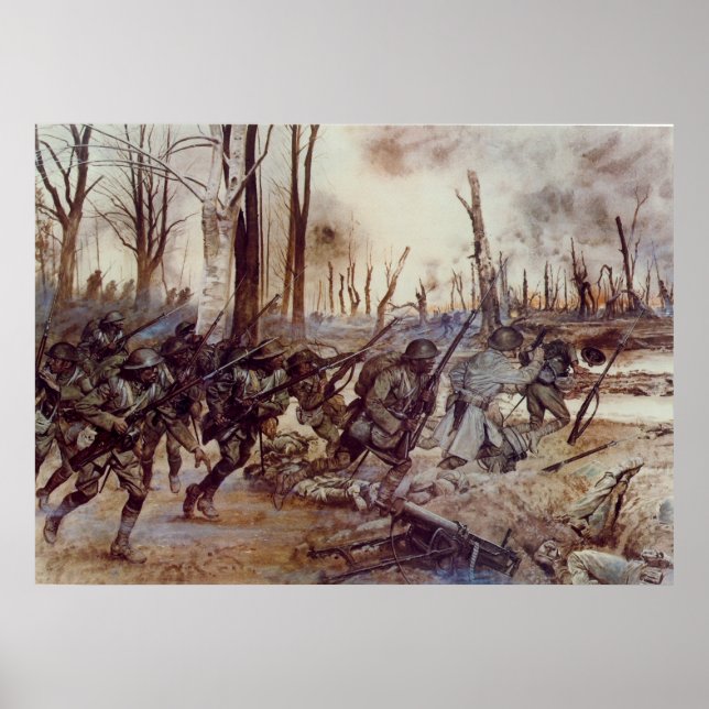 Poster Hell Fighters de Harlem par H Charles McBarron Jr (Devant)