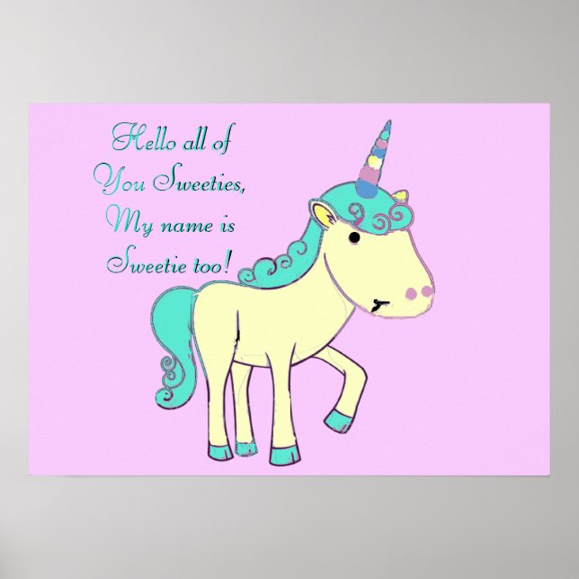 Poster Hello Sweeties (Devant)