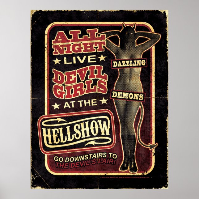 Poster Hellshow (Devant)