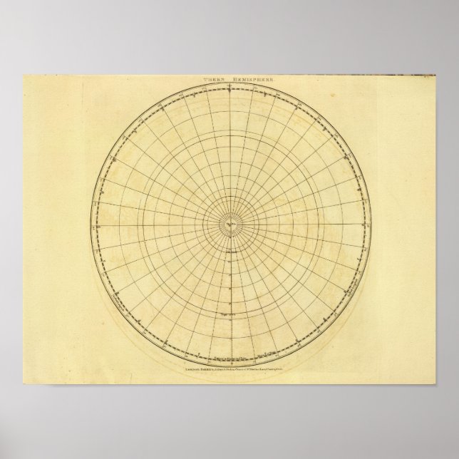 Poster Hémisphère Nord (Devant)