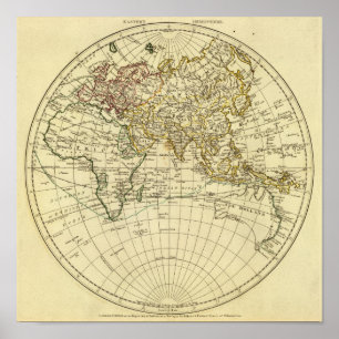 Poster Hémisphère oriental 9