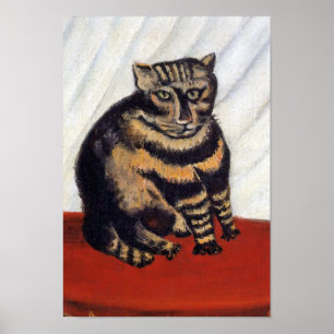 Poster Henri Rousseau - Le Chat Tigre