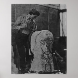 Poster Henri Voyant-Brzeska, c.1910