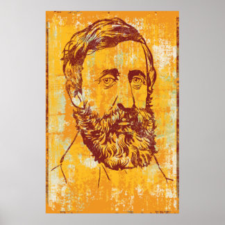 Poster Henry David Thoreau