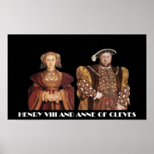 Poster Henry VIII et Anne de Cleves