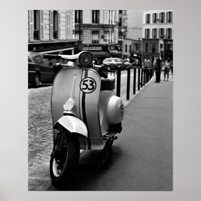 Poster Herbie-Scooter (Devant)