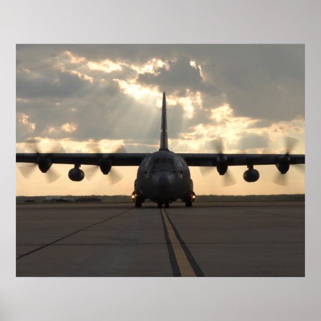 Poster Hercules C-130 (Devant)
