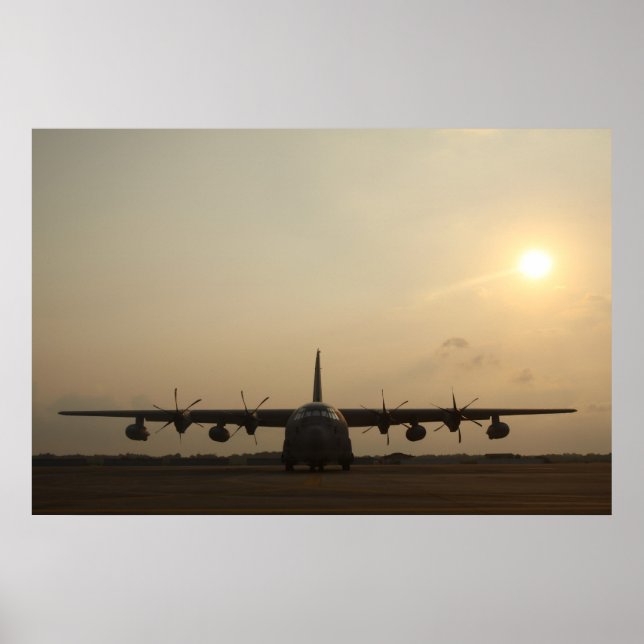 Poster Hercules C-130 (Devant)