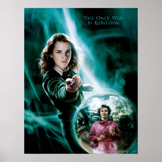 Poster Hermione Granger Et Le Professeur Umbridge Zazzle Fr