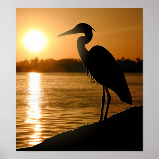 Poster Heron (Devant)
