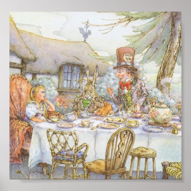 Poster Heure du Tea Party (Devant)