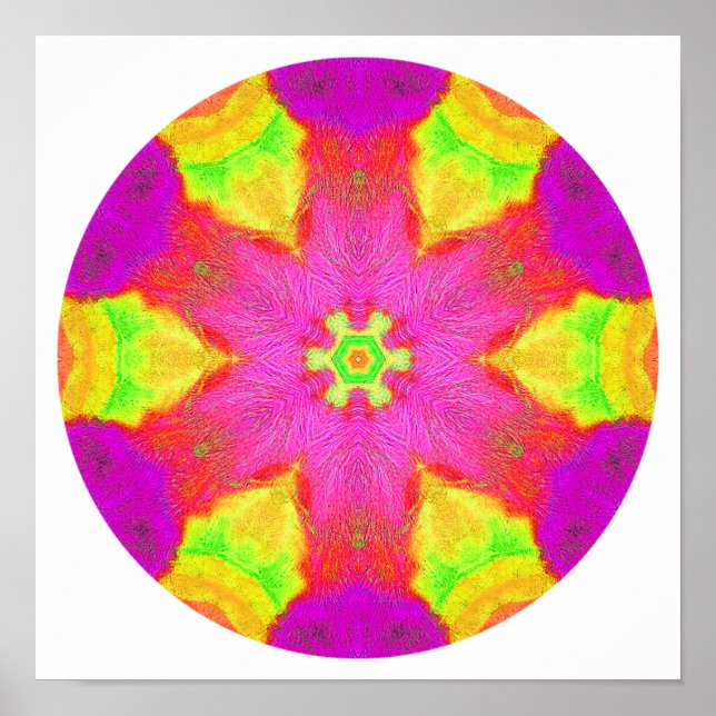Poster "Heure pour enfants" Crystal Mandala (Devant)