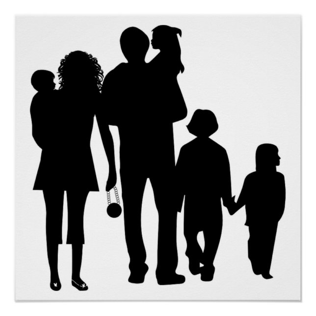 POSTER HEUREUSE FAMILLE (Devant)