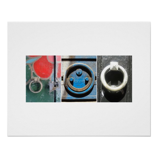 Poster Heurtoirs de porte de Barcelone, n° 002 (Devant)