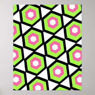 Poster Hexagon