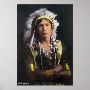Poster Hiawatha Portrait