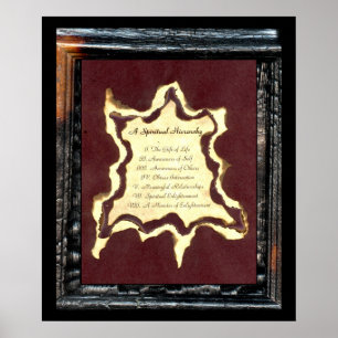 Poster Hiérarchie spirituelle