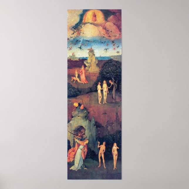 Poster Hieronymus Bosch-Hell, détail (Devant)