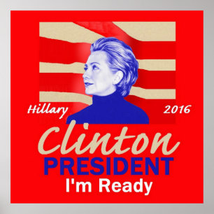 Poster Hillary Clinton 2016