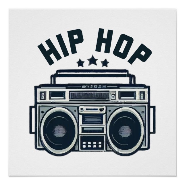 Poster Hip hop (Devant)
