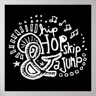 Poster Hip Hop Saut Saut 2