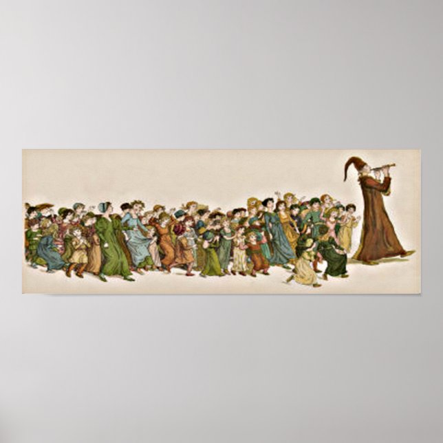 Poster Histoire des enfants du Pied Piper en pleine impre (Devant)