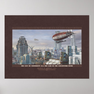 Poster Histoires passionnantes : La ville de demain (24x1