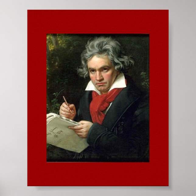 Poster historique Beethoven (Devant)