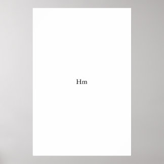 Poster Hm