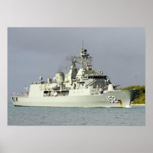 Poster HMAS Warramunga (FFGH 152)